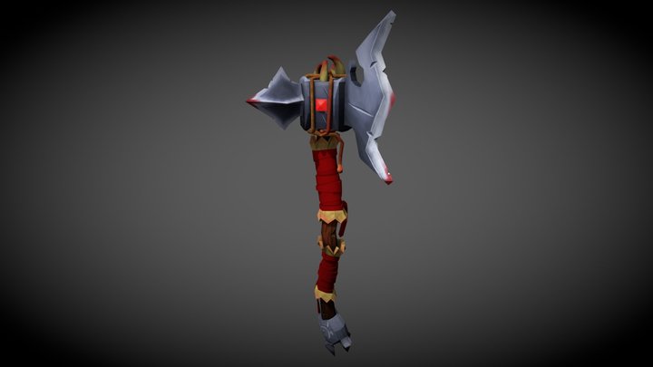 Decapitator | World of Warcraft Concept Weapon 3D Model
