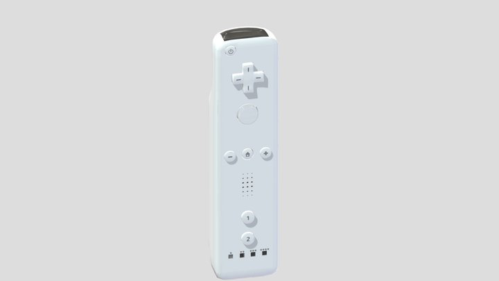 wii_controller 3D Model