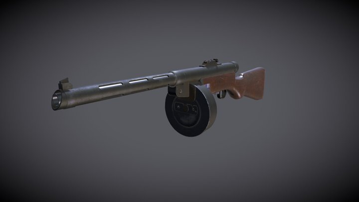Suomi Kp-31 3D Model