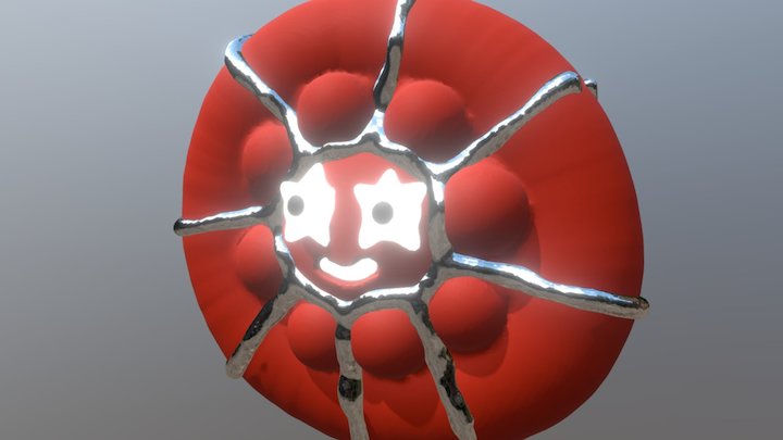 Chrome King 3D Model