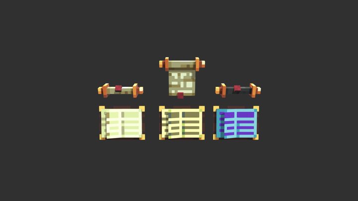 Paper Items┃Order Edition 3D Model