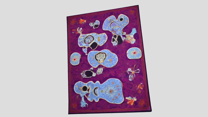 Tapiz de los Espíritus - rug – Modèle 3D gratuit STL