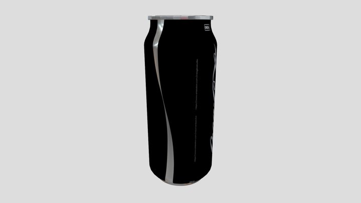 Coca-Cola Zero Can - Free Download And Reuse 3D Model