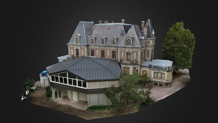 Ecole Michael de Strasbourg 3D Model
