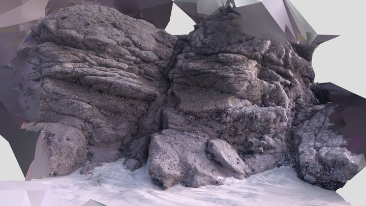 Rosarita - Cliff 1 3D Model