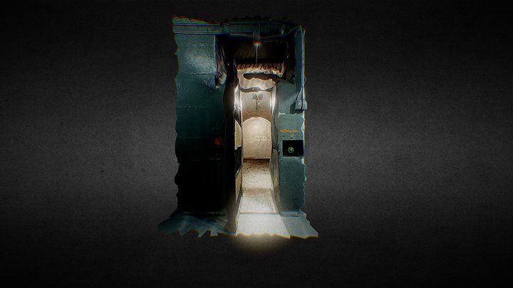 1869 Haunted Jail (Death Row) - Ottawa, Ontario 3D Model