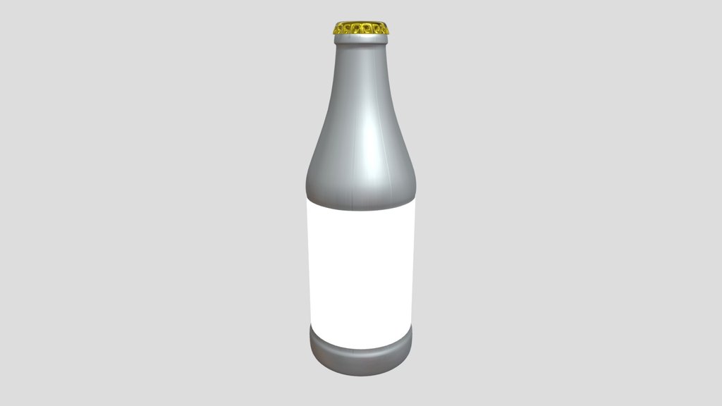 Hop Madness Beer Bottle