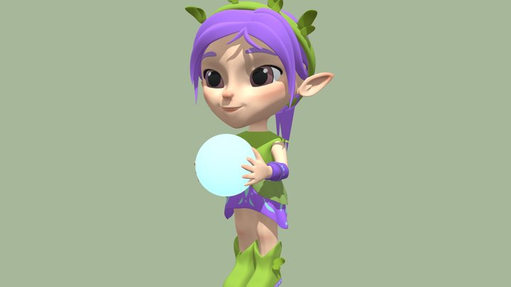 Pixie Doll 3D Model