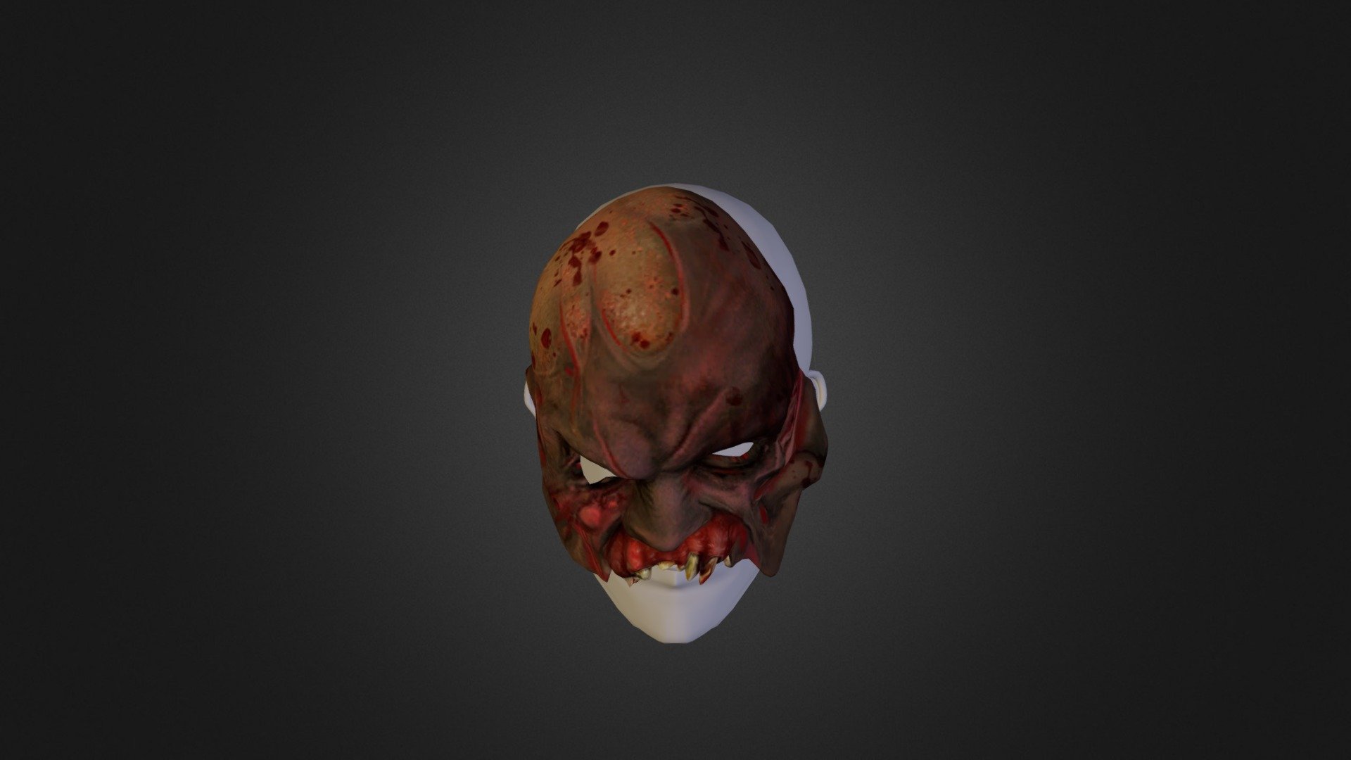 Zombie Mask 3D Print Halloween