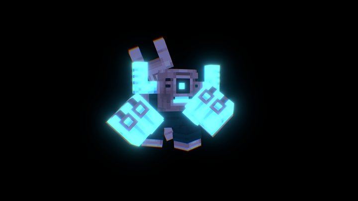 Bot-mechanic 3D Model