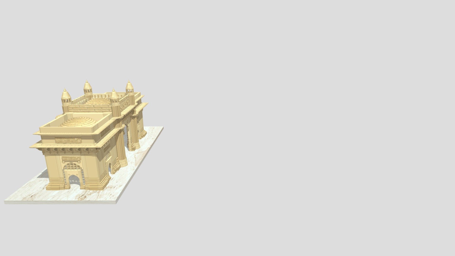 GOI - 3D model by karanprashar.1009 [7be6112] - Sketchfab