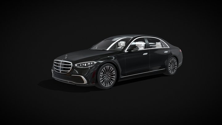 Mercedes S Class 3D Model