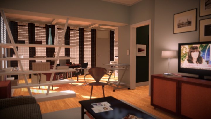 Dexter's Apartment 3D Model