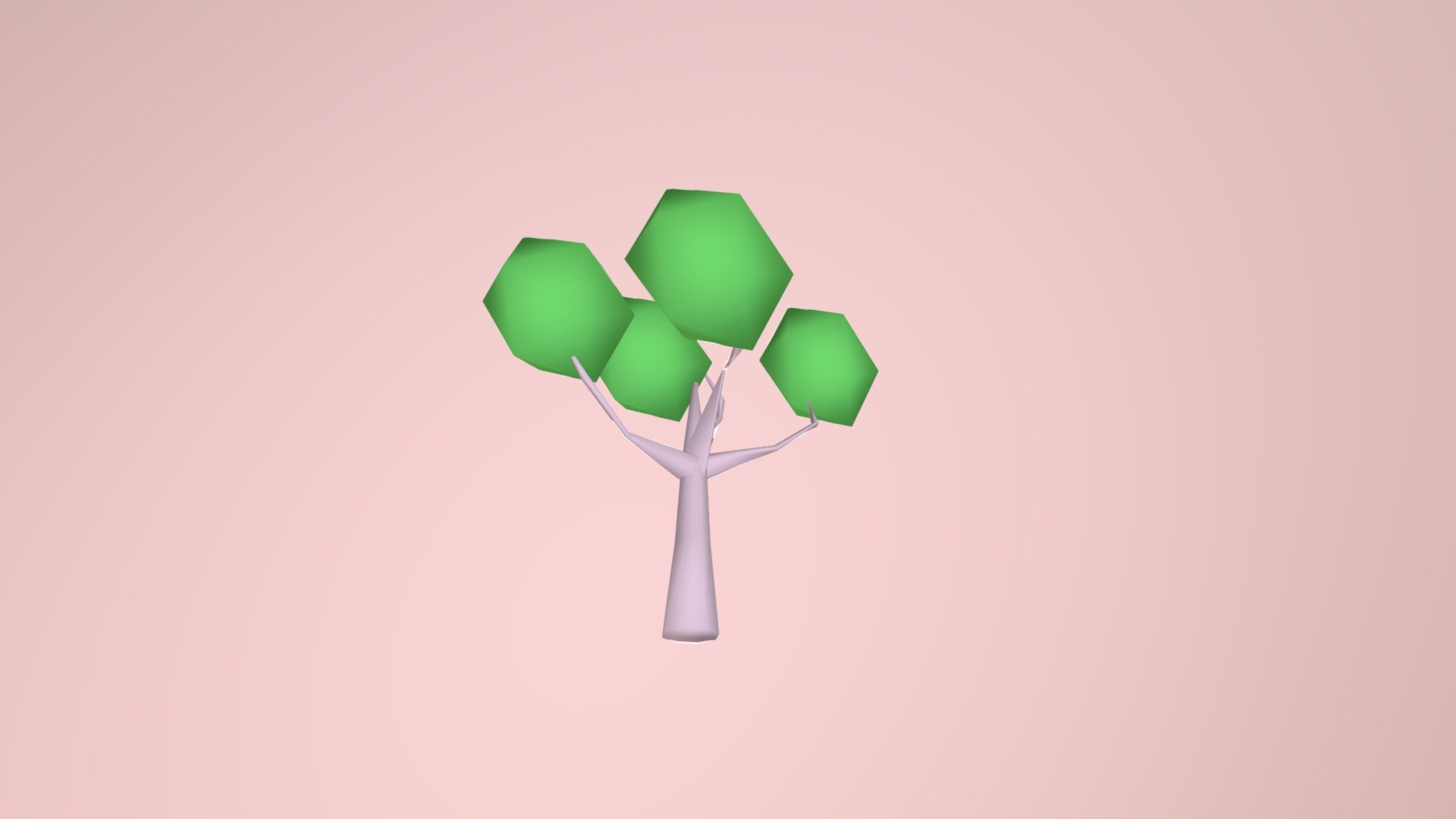 Arbol Lowpoly