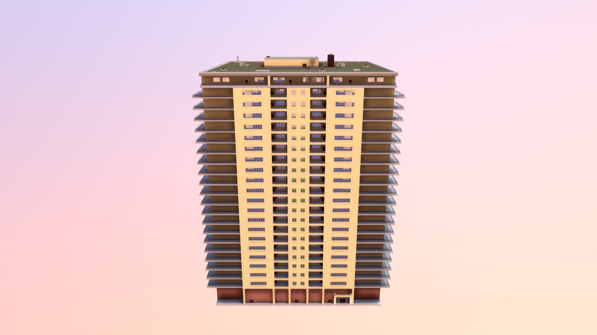 Luxury Apartment Skyscraper