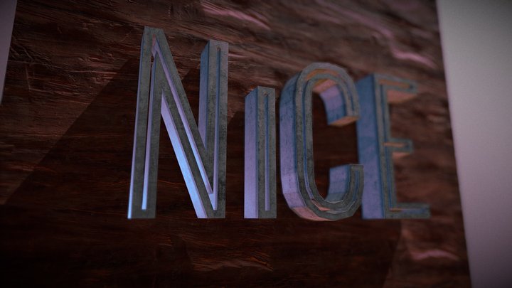 NiCE Render Test 3D Model