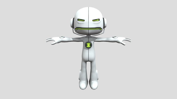 Ben 10 Ultimate Alien Echo Echo 3D Model