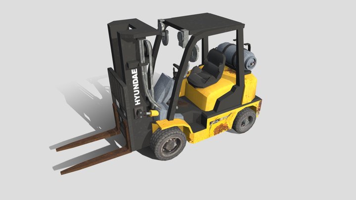 Forklift_c_v04 3D Model