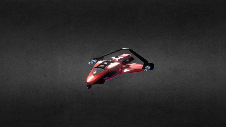 Spaceship 3D Model