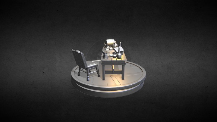 Rogue's Table 3D Model