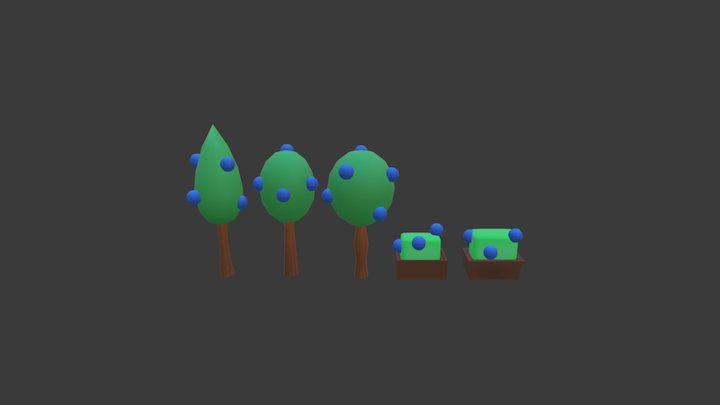 Trees 3D Model