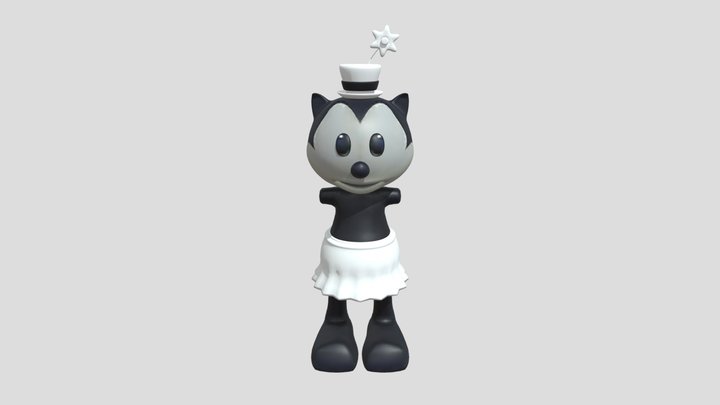 Normal Ortensia 3D Model