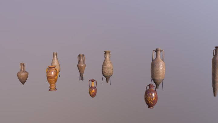 amphoras 3D Model