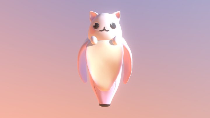 Banananana Cat 3D Model