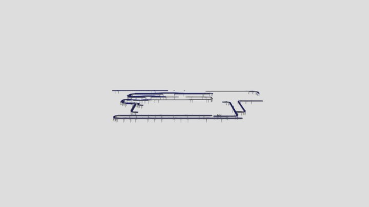 流水线 3D Model