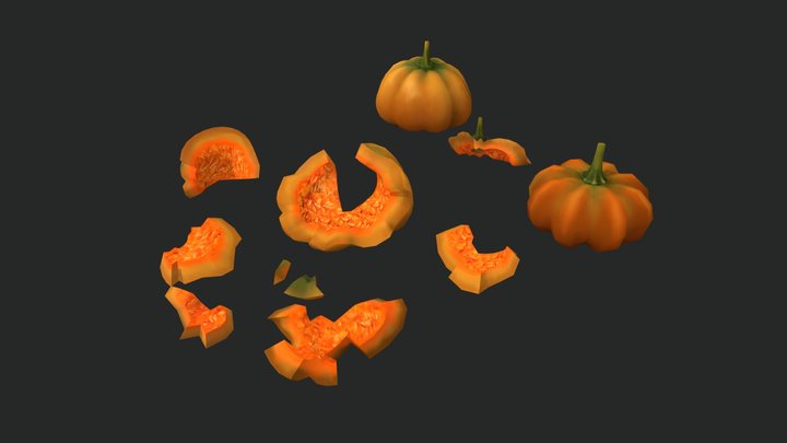 LP Pumpkin 3D Model