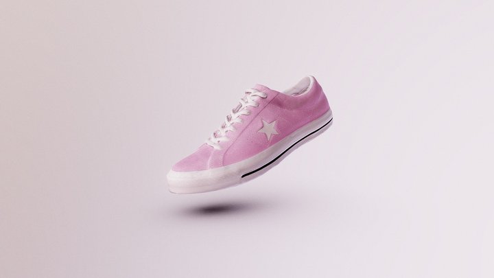 Converse One Star 3D Model