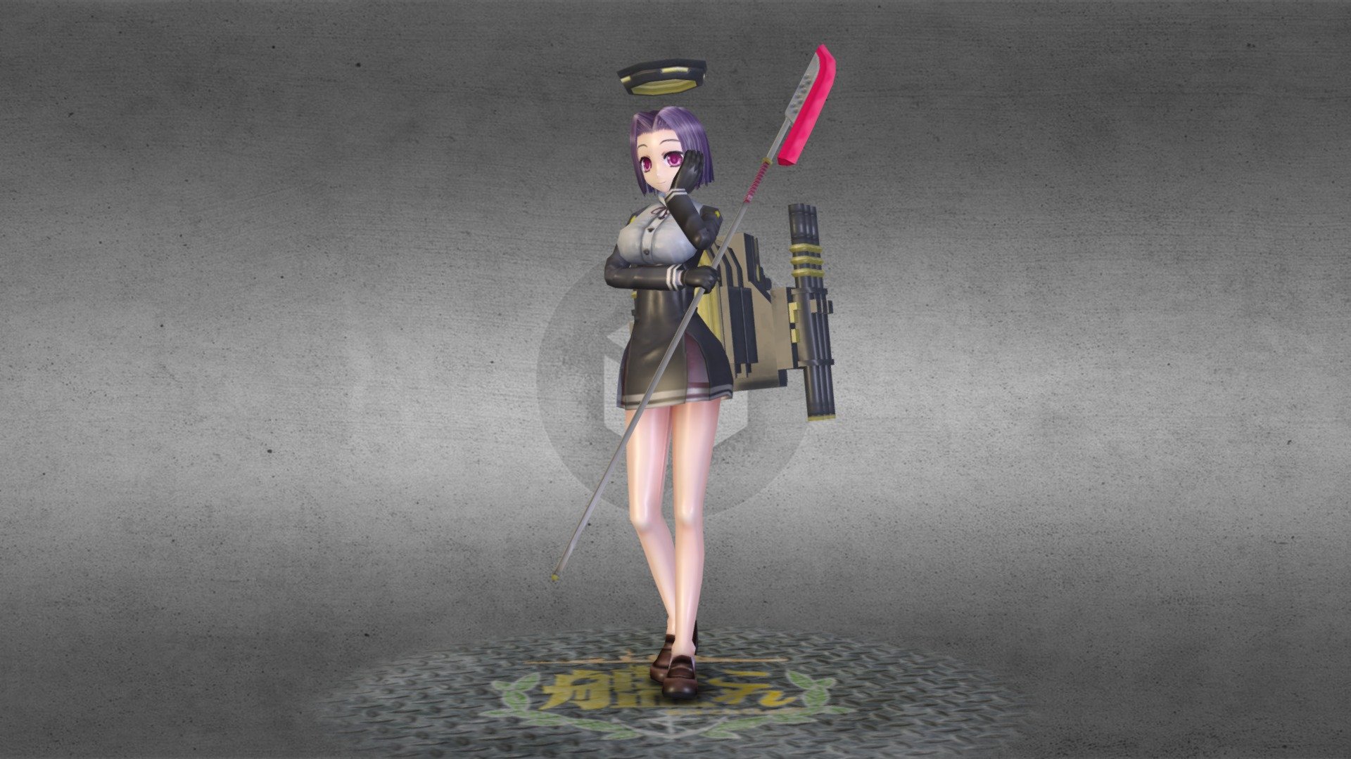 龍田(Tatsuta) - 3D model by FoR [7bed789] - Sketchfab