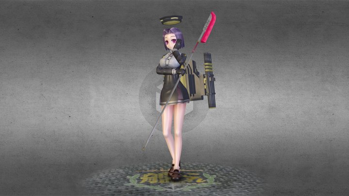 龍田(Tatsuta) 3D Model