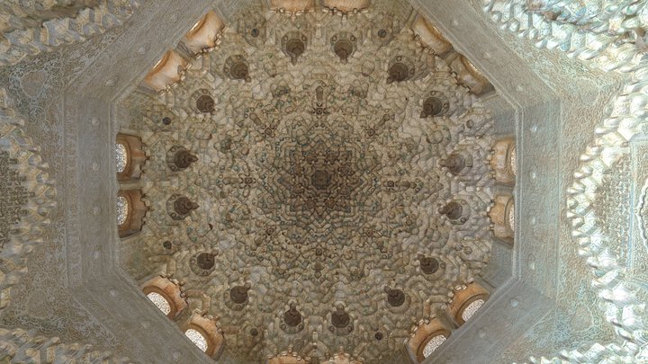 Alhambra Ceiling 3D Model