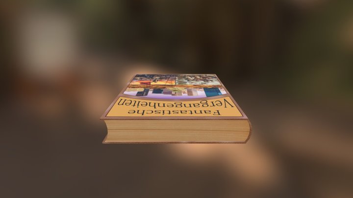 Buch 3D Model