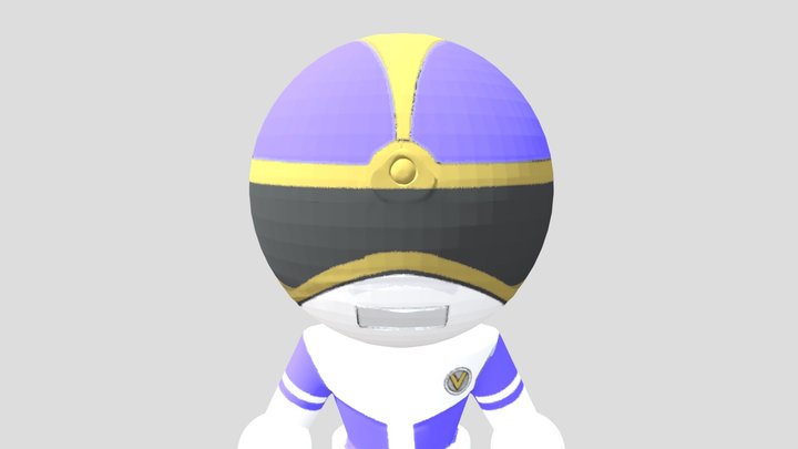 Google Blue 3D Model