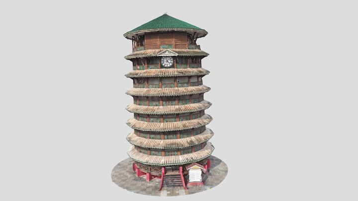Menara Condong By PGR 3D Model