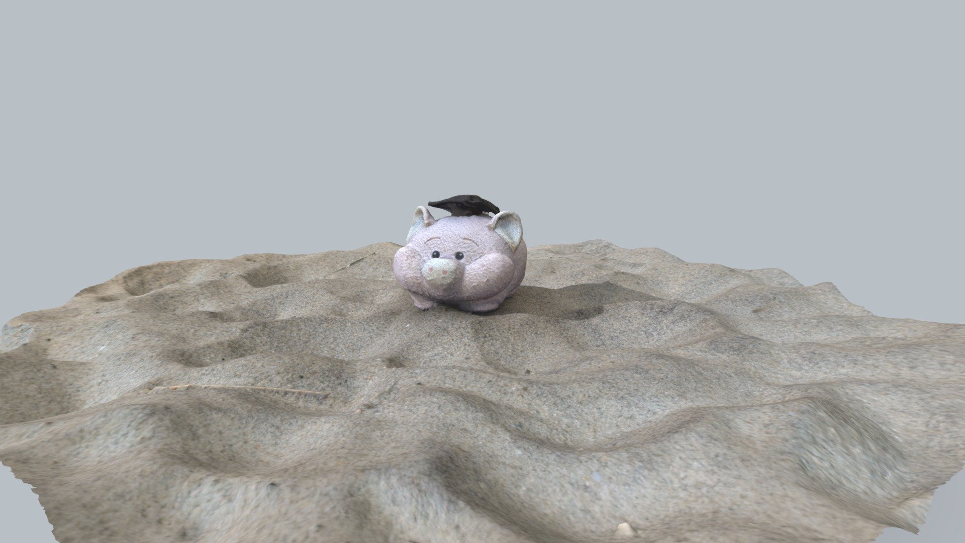 Morbid Beach Find #6 Graduate Pig