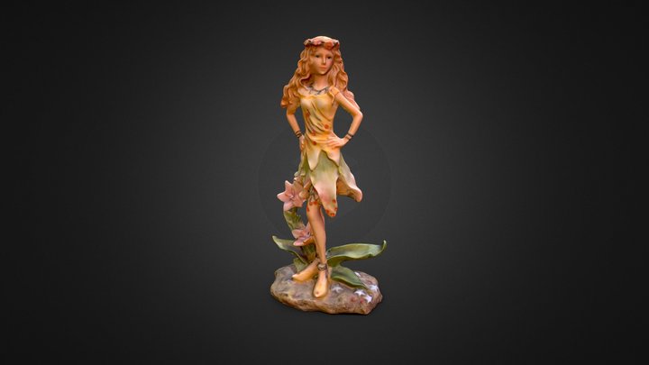 Fairy statue 3D Model