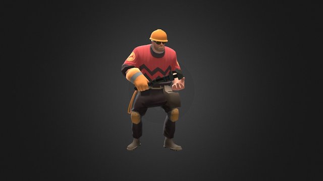 Toasty Texan 3D Model