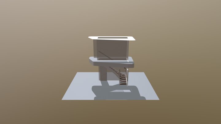 54468 TV 3D Model