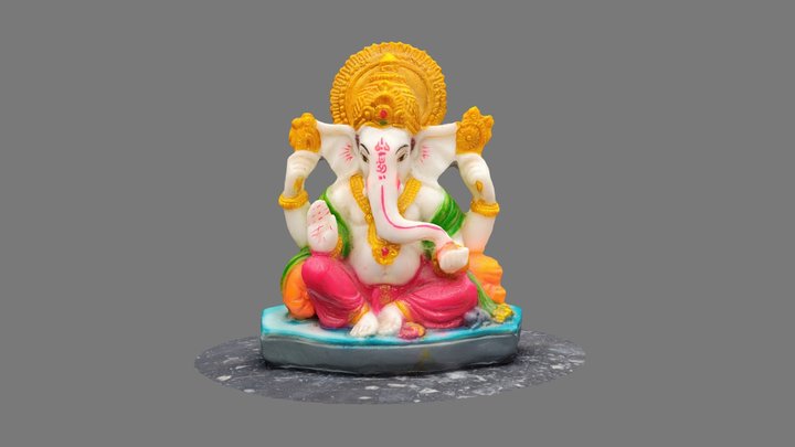 Ganesh idol- 3D Zephyr 3D Model
