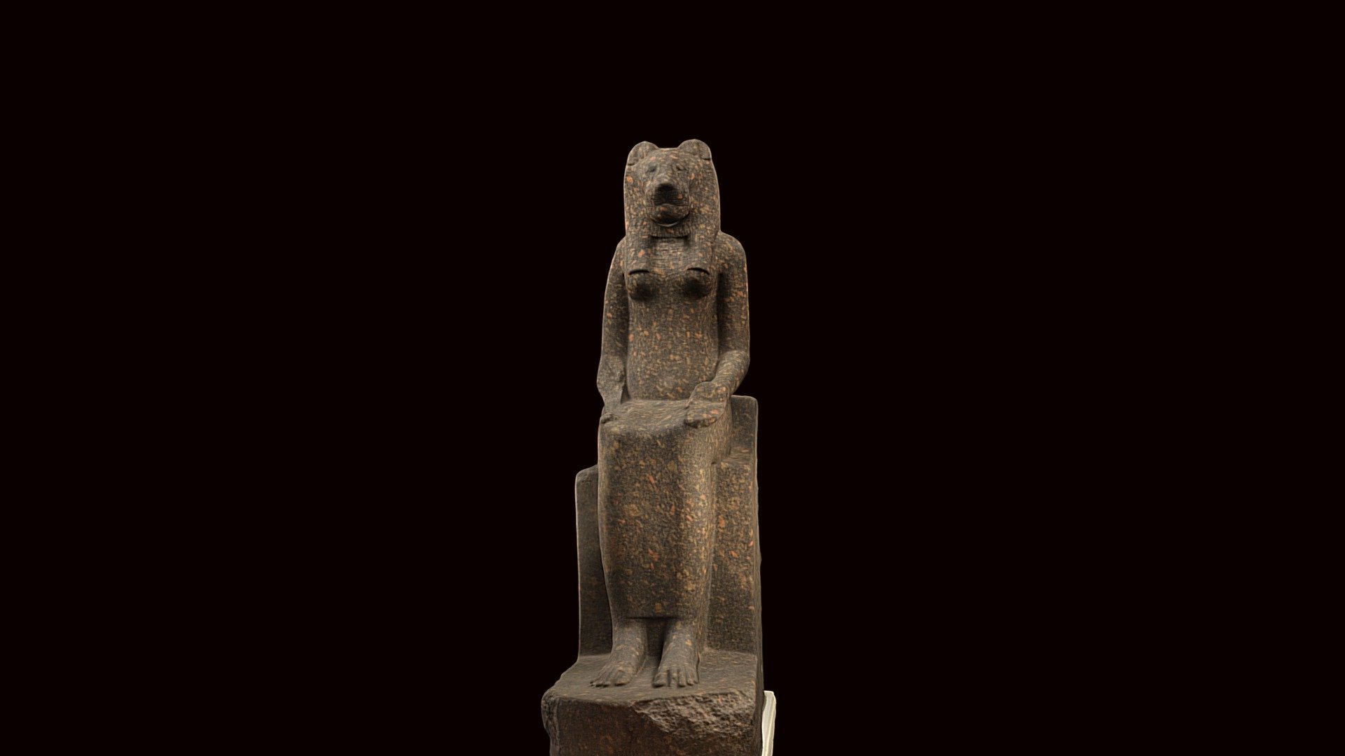 A statue of Sekhmet