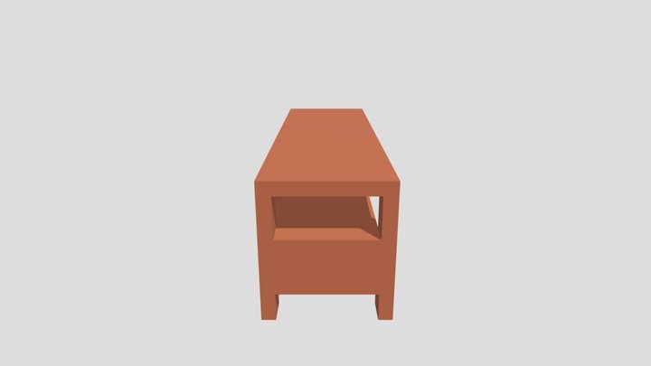 矮櫃 3D Model