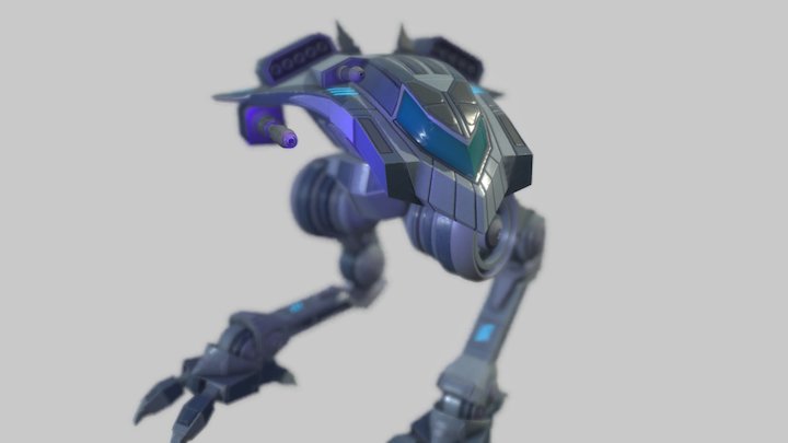 MechAssault Raptor 3D Model