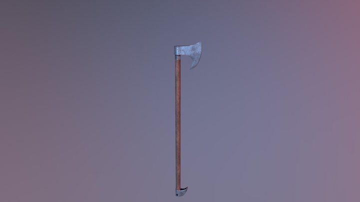 War Axe inspired from For Honor 3D Model