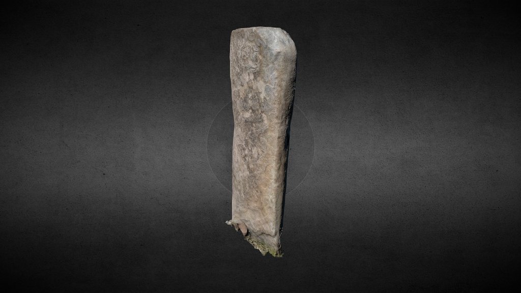 Deer stone S3, Ulaan Uushigh - Mongolia - 3D model by Fabrice Monna ...
