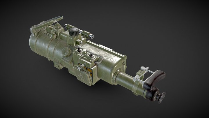 Night sight APN-6-40 3D Model