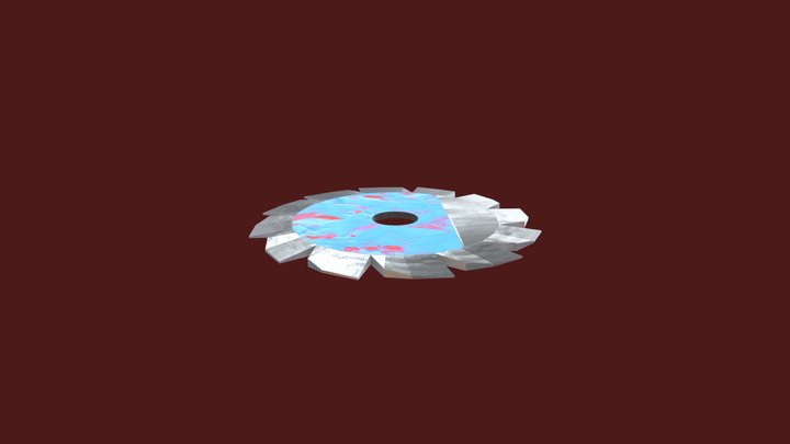 Saw Blade 3D Model