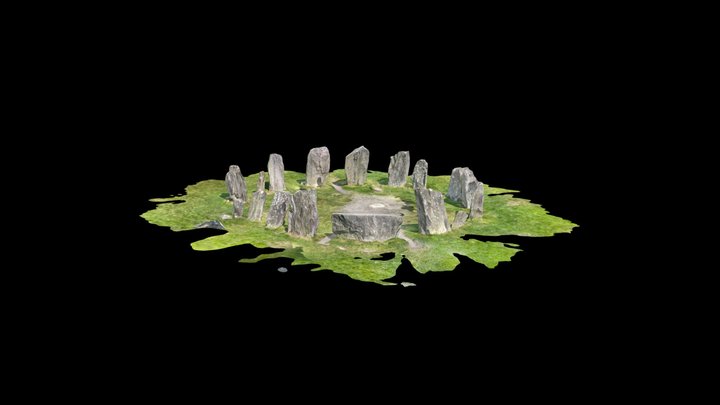 Drombeg Stone Circle 3D Model